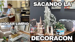 SACANDO LA DECOLORACIÓN NAVIDEÑA  VLOGS MUDANZA en PROCESO yencihogar [upl. by Ttocserp421]