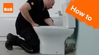 How to install a closecoupled toilet [upl. by Donaugh]