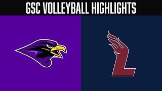 Montevallo at Lee  GSC Volleyball Highlights  Sept 28 2024 [upl. by Ecnatsnok]