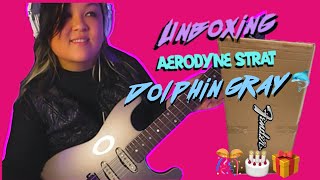 Unboxing Fender Aerodyne Stratocaster [upl. by Eirrok795]