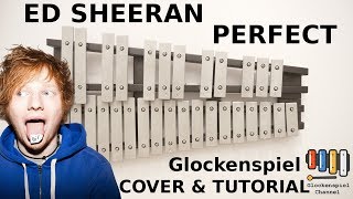 💗Ed Sheeran  Perfect 🎺XYLOPHONE GLOCKENSPIEL COVERTUTORIAL🎧EASY [upl. by Vilma]