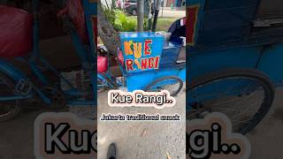 Jakarta traditional street food  kue rangi  1 streetfood kulinerjakarta shorts [upl. by Annairda]