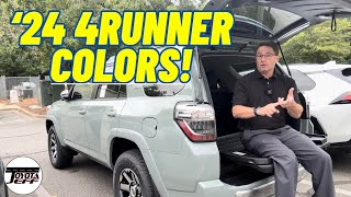 2024 4Runner Colors for ALL Trim Levels [upl. by Abbie274]