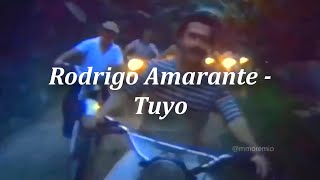 Narcos Theme  rodrigo amarante  Tuyo slowed to perfection lyrics [upl. by Gunilla801]