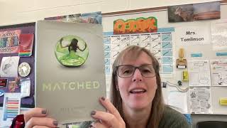 Matched by Ally Condie [upl. by Endaira116]