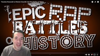 Historian Reaction  Epic Rap Battles of History RooseveltChurchill amp JeffersonDouglas [upl. by Amikay660]