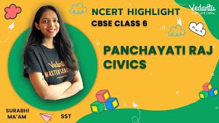 Panchayati Raj  Civics  NCERT Solutions  PDF  Class 6  Surabhi Maam  Vedantu Young Wonders [upl. by Enegue770]