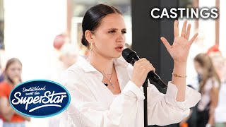 Emine Knapczyk Creep Scott Bradlees Postmodern Jukebox  Castings  DSDS 2022 [upl. by Acnalb784]