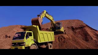 BAUXITE MINE TRANSPORT  MINING  XIAOMI  CINEMATIC [upl. by Selemas468]