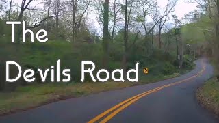 DRIVE THRU CHADDS FORD TO SATANVILLE  AKA quotTHE DEVILS ROADquot  READ DESCRIPTION  PA URBAN MYTH [upl. by Llenahs]