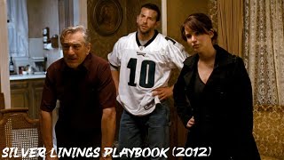 Bet Scene  Silver Linings Playbook 2012 Jennifer Lawrence Bradley Cooper And Robert De Niro [upl. by Ahsiekyt174]