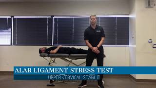 Alar Ligament Stress Test [upl. by Netsirk415]