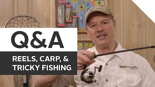 Fishing QampA  Spinning vs Baitcasting Reels Baits for Grass Carp and Tricky Fishing [upl. by Adile]