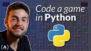 Python Game Development Project Using OOP – Minesweeper Tutorial w Tkinter [upl. by Gnoix]