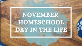 Homeschool Day in the Life  Kindergarten amp 2nd Grade  November 2024 [upl. by Rheta]