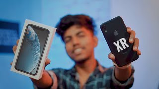 IPhone XR 64GB Black unboxing and Review 2021  Should you Buy Now [upl. by Yetsirhc]