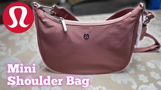 lululemon Adjustable Mini Shoulder Bag 3L Review [upl. by Joelynn288]