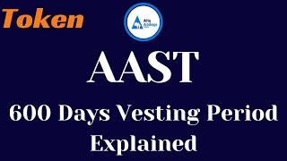 Afriq Arbitrage System Token AAST  600 Vesting Period Explained [upl. by Nihsfa]