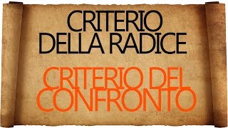 Serie  Criterio della Radice e Criterio del Confronto [upl. by Koeppel]