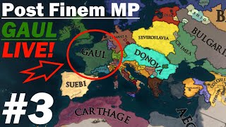 EU4 Post Finem MULITIPLAYER as GAUL session 4 [upl. by Adnirod903]