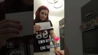 Mund auf 💋 Stäbchen rein 😯 Spender sein 🫶 stammzellenspendehelfenmenschenlebenrettengesundheit [upl. by Gaby]