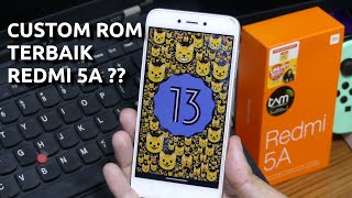 Redmi 5A Android 13 crDroid 9  Review Custom ROM amp Cara Pasang [upl. by Elockin655]