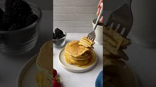 Greek Yogurt Pancakes [upl. by Yelrebmik]