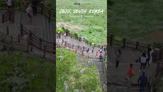 Korea🇰🇷 UNESCO World Natural Heritage l Seongsan Ilchulbong Jeju Island ming travel drone [upl. by Oram]