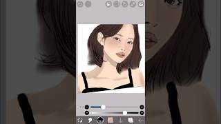 Easy Ibis Paint X tutorial ibispaintdrawing ibispaintx shorts [upl. by Anehc]