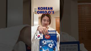 🇰🇷 Korean Oreo O’s mukbang food shorts [upl. by Zita]