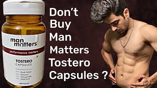 Man Matters Tostero Capsules Final Review  Man Matters Review  Low Testosterone Treatment [upl. by Pomfret495]