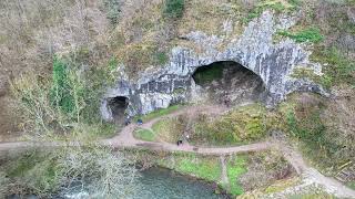 Milldale – Reynards Cave Loop from Alstonefield  DJI Drone GoPro MAMD [upl. by Gilbye]