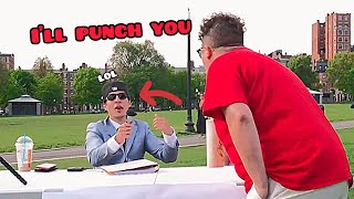 Delusional Woke Woman FAILS To Intimidate Man [upl. by Nosniv]