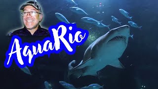 Visita ao AquaRio com Pescador Solitário l Maior aquário marinho da américa [upl. by Lexi]