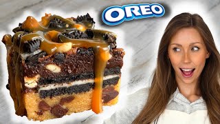 Easy Oreo Brookies So good [upl. by Linnea953]