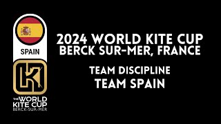 2024 World Kite Cup  Team Discipline  Team Spain [upl. by Merridie]