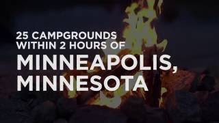 25 Campgrounds Within 2 Hours of Minneapolis MN [upl. by Sancha]