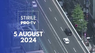 Știrile PRO TV  5 August 2024 [upl. by Onitnevuj385]