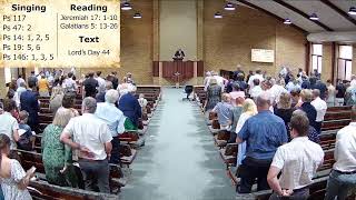 Free Reformed Church of Kelmscott Worship Service 10112024 PM [upl. by Caassi]