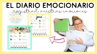 😍 DIARIO de EMOCIONES para NIÑOS ✏ PDF GRATIS y en español [upl. by Ynafit]