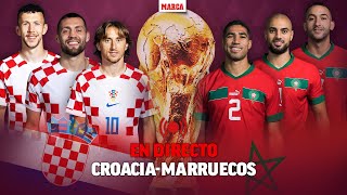 Croacia  Marruecos partido por el Tercer y Cuarto puesto del Mundial 2022 EN DIRECTO  MARCA [upl. by Tindall]