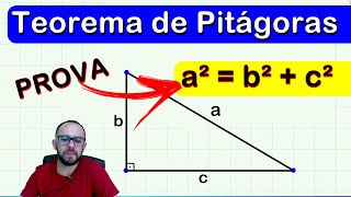 ✅ DEMONSTRAÇÃO  Teorema de Pitágoras [upl. by Wagshul]