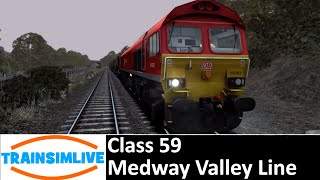 Train Simulator 2018  Medway Valley Special  Class 59 [upl. by Fira]