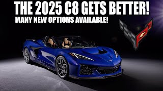 2025 C8 Corvette PRODUCTION Starts TODAY with New OPTIONS in play [upl. by Sammy]