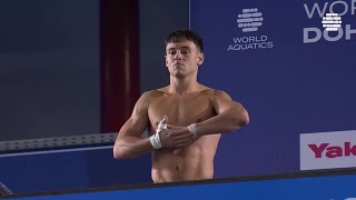 Daley and Britain win first gold medal at World Aquatics Championships [upl. by Tilden]