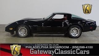 1982 Chevrolet Corvette Gateway Classic Cars Philadelphia  358 [upl. by Leonteen287]