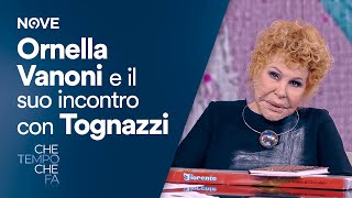 Che tempo che fa  Ornella Vanoni e il suo incontro con Tognazzi [upl. by Onileba]