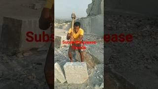 granite video stone cutting video viral trending video [upl. by Yuzik]