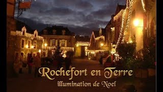 ROCHEFORT EN TERRE  Illuminations de Noël [upl. by Notsehc468]