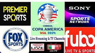 Copa America 2024 Live Streaming amp TV Channels  On Which Channel Copa America is live [upl. by Letha465]